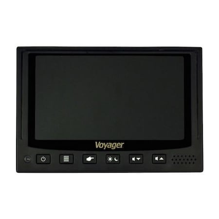 Velvac Monitor, 7" 5-Pin, W/ Power Connectr 710327